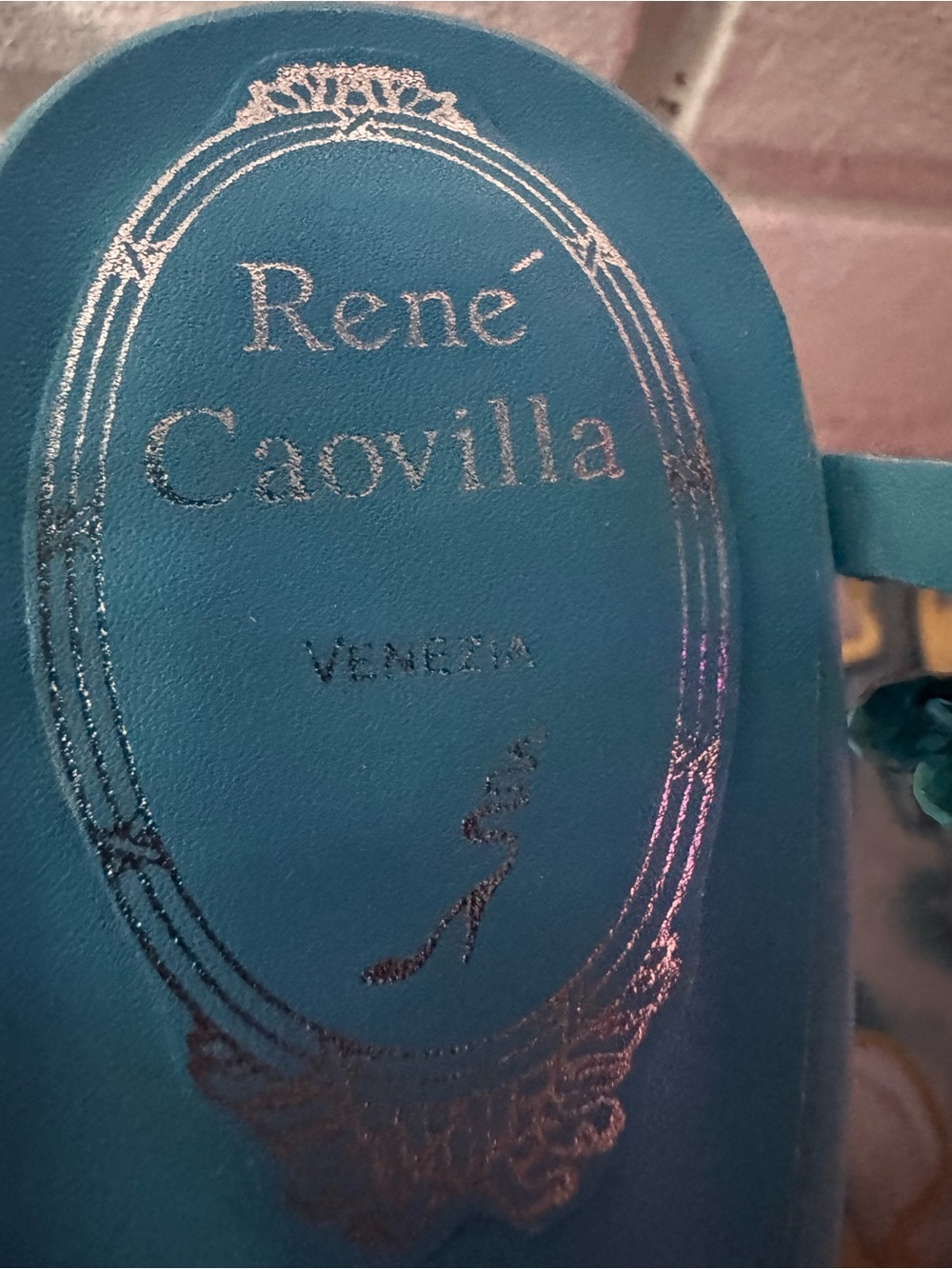 Rene Caovilla Chandlier Aquamarine Sandal - Picture 6 of 12